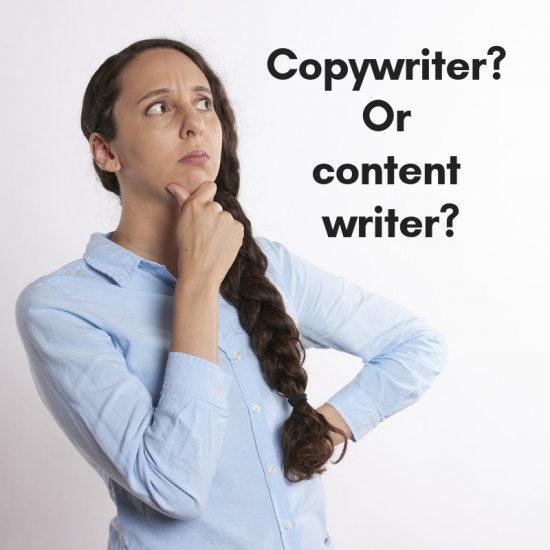 Content writer or copywriter what’s the difference? Eve Writing